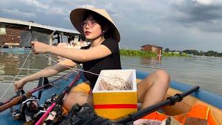 Câu Cá Và Kết Hợp Câu Giăng Trên Sông Đồng Nai | Câu Cá Tự nhiên | Mây Fishing