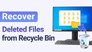 [2024] 3 Ways to Recover Deleted Files From Recycle Bin | Even Emptied/Not in it!!