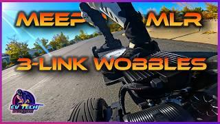 Meepo MLR Unlocked TURBO MODE - Meepo Monsoon Raceboard - Electric Skateboard. Stooge 3-link Trucks