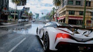 GTA V [PC 4K 60FPS] | Driving on a rainy Night |  First Person POV | Rain Asmr Sounds | RTX™ 2060