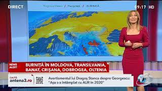 Vremea se răcește și vin ploile. Prognoza meteo pentru următoarele zile