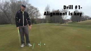 Putting drills with Garrett McMillan