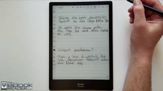 Onyx Boox Convert Handwritten Notes to Typed Text Feature