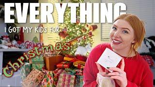 what I got my 5 KIDS for Christmas (24 hours before CHRISTMAS EVE )