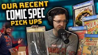 Showing Off Our Recent Spec Book Purchases | Comic Book "Show & Tell" ft.GoldenAgeGuru