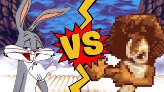 M.U.G.E.N Battles | Bugs Bunny vs Alex the Lion | Warner Bros vs Dreamworks