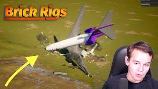 Crash! Using Brick Rigs As A Flight Simulator