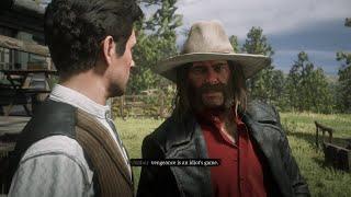 Micah's outfit on Arthur is very well suited for this scene