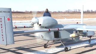 Details about the Forpost-RU strike drone of Russia