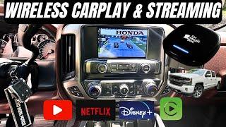 The Magic Box 2.0 (Wireless Carplay & Streaming) MUST HAVE FOR YOUR CHEVY TRUCK!