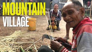 Village in Laotian Mountains! (NO TOURISTS COME HERE) |Travel Laos  Vientiane to Luang Prabang 2021|