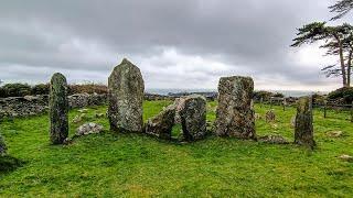 Cashtal yn Ard (Castle of the Heights) Neolithic chambered tomb Isle of man