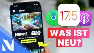 iOS 17.5 ist da - Was ist neu? - NEUE Wallpaper, Web Sideloading & Podcasts  | Nils-Hendrik Welk