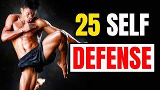 25 Muay Thai Self Defense Techniques| How To Protect Yourself?!