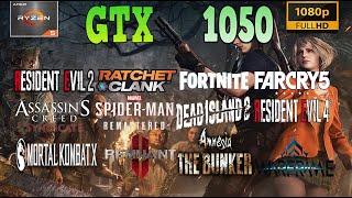 🟢 GTX 1050 🟢 |  Test in 20 games | ●2023● Gtx 1050 2GB + Ryzen 5 4500 ● 16GB ram ●