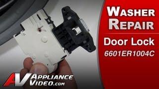LG Washer Repair - Door Not Closing - Door Lock