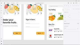 Grocery App UI Design using XML in Android Studio Part 1