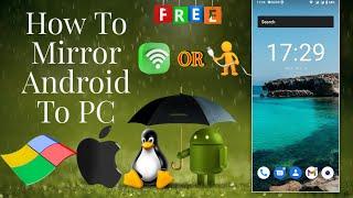 How to Mirror Android Screen ON ALL Operating Systems with Scrcpy