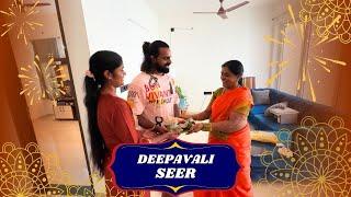 Deepavali seer to my small daughter! @SowbaraniyaRamesh @gowtisowbi