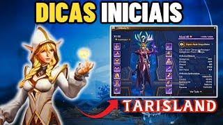 TARISLAND - Mais Dicas (Atributos, Itens, Prata)