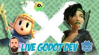 Beyond Good and Evil UI with Zelda?!? - Live Game Development With Thomas