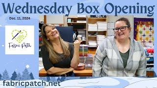 Wednesday night Box Opening!! Always fun and full of NEW THINGS!