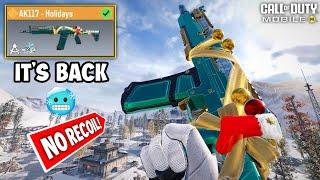 AK117 - Holidays is back to freeze your enemies! (New & Best Ak117 gunsmith)