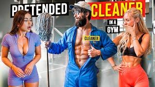 Cleaner ANATOLY Shocks GIRLS in a GYM |  Anatoly GYM PRANK #24