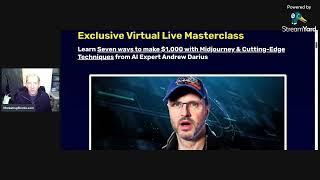 Midjourney AI for Marketing – Exclusive Virtual Live Masterclass
