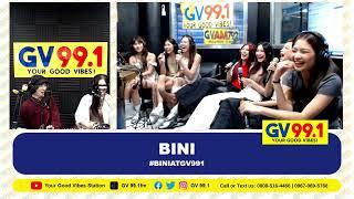 Bini at GV99.1 w/ DJ Clyde Buzzpop  (Full Video HD Quality)