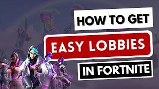 BOT LOBBIES IN FORTNITE  How to get easy lobbies in Fortnite using a VPN  TUTORIAL