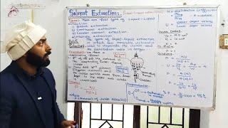 Batch extraction || Types of solvent extraction || Solvent extraction