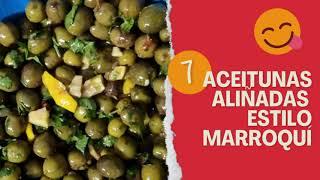 🫒 ¡Sabor Exótico! Aceitunas Aliñadas al Estilo Marroquí | Receta Auténtica ️