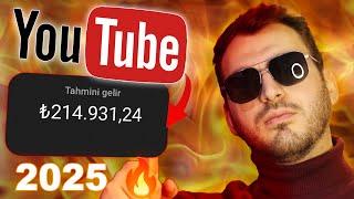 2025 Yılında Sıfırdan YOUTUBEDAN PARA KAZANMAK!