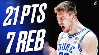 Kyle Filipowski Lead No. 10 Duke In Dominate Win Over UVA With 21 PTS & 7 REB!