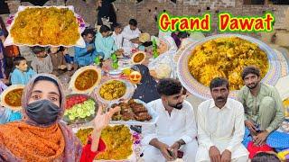 Grand Family Dawat  Nani Ke Ghar Family Dinner || Zaini Baji