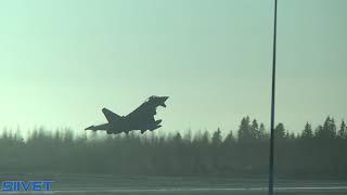 Eurofighter Typhoon Takeoff For HX Fighter Program Evaluation Flight