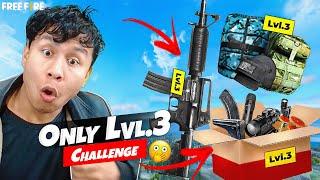 Last Challenge  Solo Vs Squad Gameplay with 3rd Level Items OnlyTonde Gamer - Free Fire Max