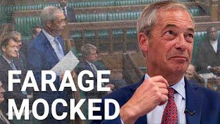 Nigel Farage laughed at in Commons as he calls for referendum to leave ECHR