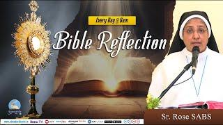 24th  July'2024 || Bible Reflection || Sr. Rose SABS || Atmadarshan Tv