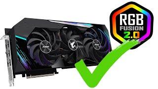 How to Fix Gigabyte RGB Fusion 2.0 GPU not detecting - Not Working / RTX 3080 nvidia geforce