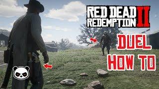 Red Dead Redemption 2 How To Duel Very Easy