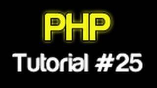 PHP Tutorial 25 - Writing To A File (PHP For Beginners)