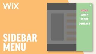 How to Add a Side Menu | Wix Tutorial