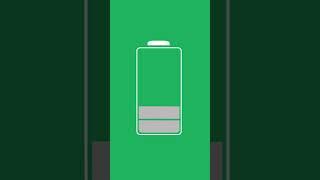 Mobile Battery icon green screen  #humloart