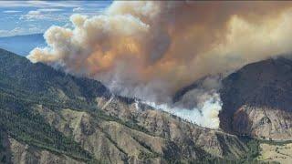 Moose Fire near Idaho-Montana border grows to more than 23,000 acres