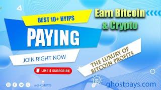 Best 10+ hyip Sites 100% Legit | Earn Bitcoin & Crypto From Top & Paying HYIP Sites