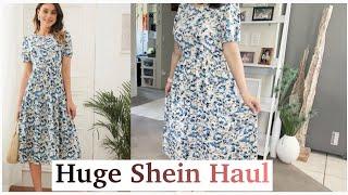 Shein Try On Haul Dresses with Mezzi #shein #fashion