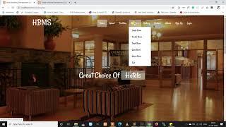 Hotel Booking Management System Using PHP and MySQL | Last Update @ 11 June 2022