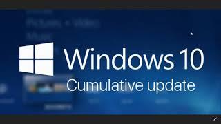 Windows 10 Cumulative update for Verson 1703 1709 and April 2018 1803 Released Bug fixes August 31st